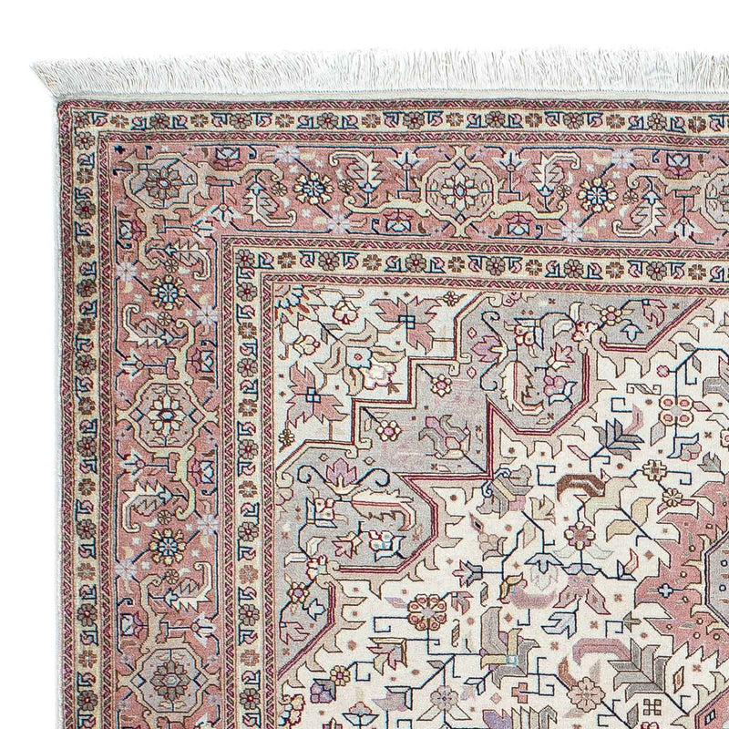 Perzisch tapijt - Tabriz - Royal - 204 x 152 cm - beige