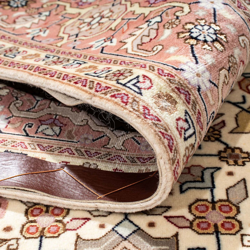 Perzisch tapijt - Tabriz - Royal - 204 x 152 cm - beige