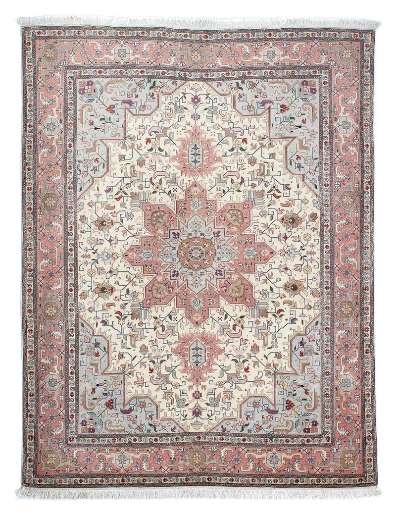 Perzisch tapijt - Tabriz - Royal - 200 x 149 cm - beige