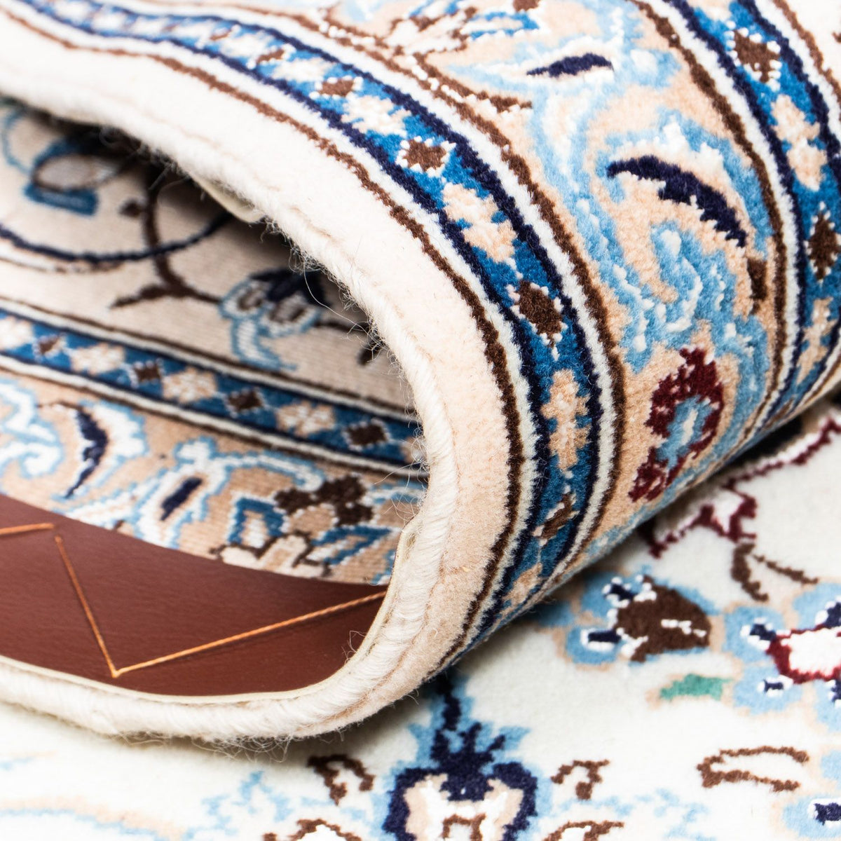 Perzisch tapijt - Nain - Koninklijk - 307 x 205 cm - beige