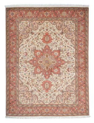 Perzisch tapijt - Tabriz - Royal - 205 x 152 cm - beige