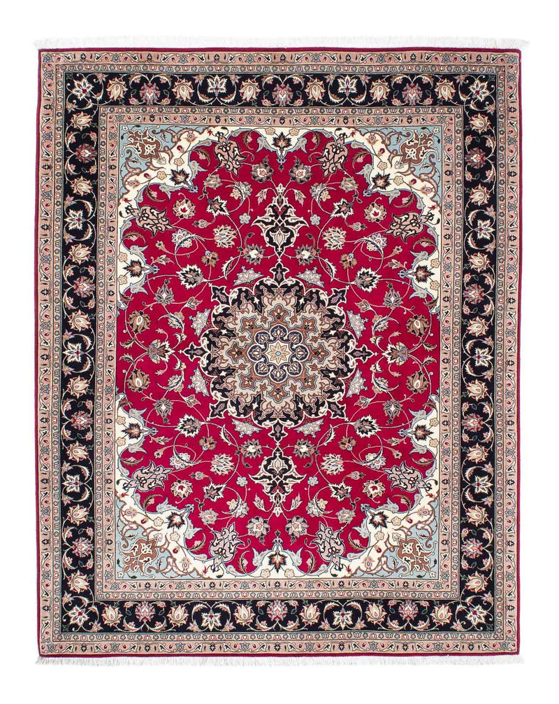 Perzisch tapijt - Tabriz - Royal - 200 x 155 cm - donkerrood