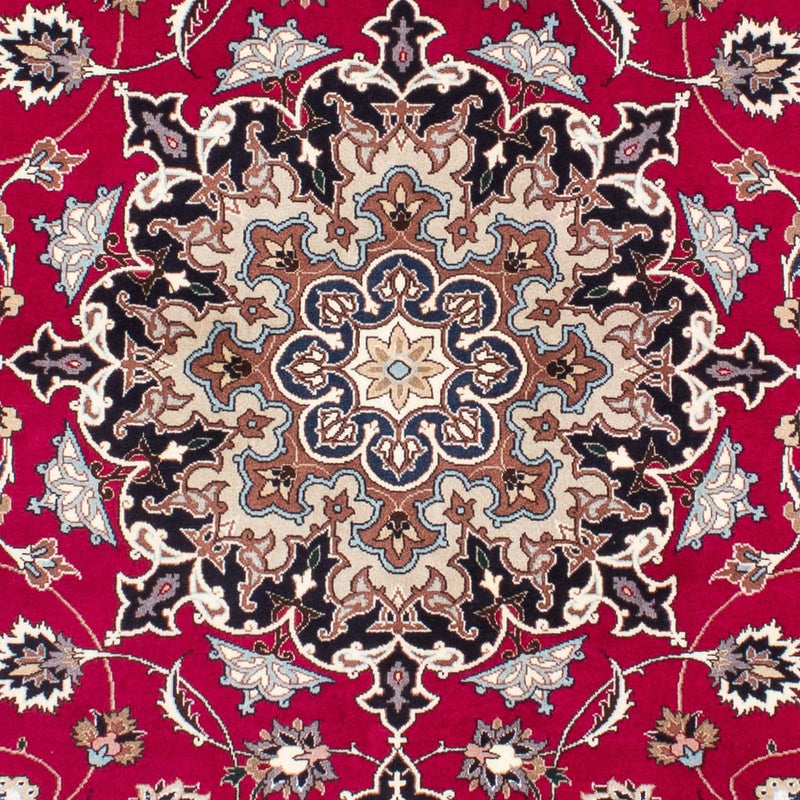 Perzisch tapijt - Tabriz - Royal - 200 x 155 cm - donkerrood