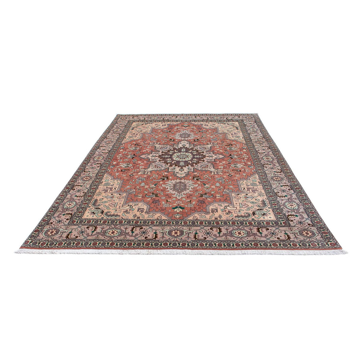Perzisch tapijt - Tabriz - Royal - 294 x 200 cm - beige
