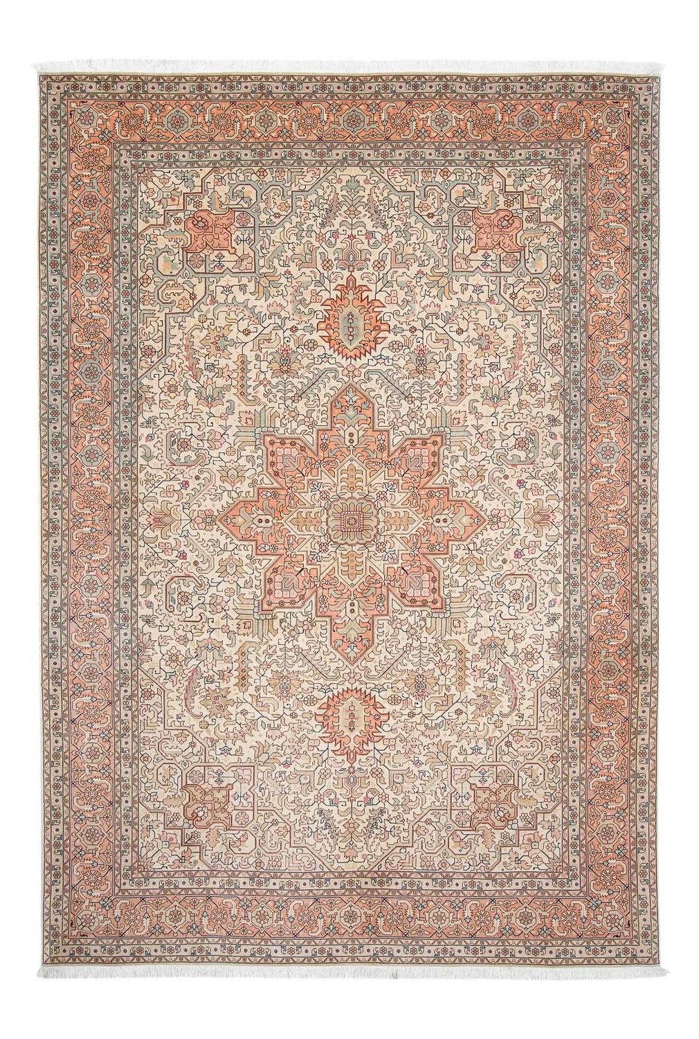 Perzisch tapijt - Tabriz - Royal - 302 x 205 cm - beige