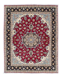 Perzisch tapijt - Tabriz - Royal - 198 x 155 cm - donkerrood