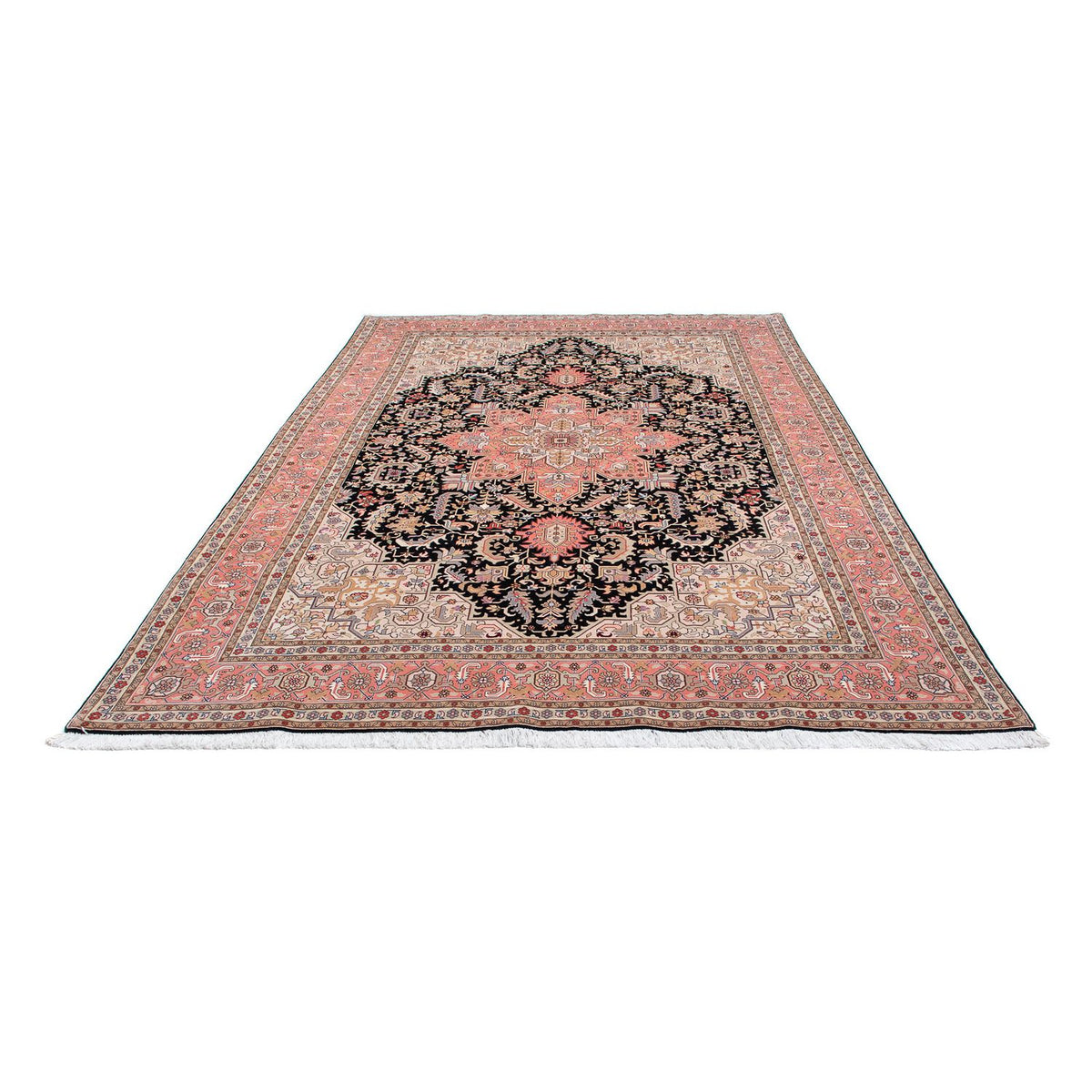 Perzisch tapijt - Tabriz - Royal - 311 x 204 cm - donkerblauw