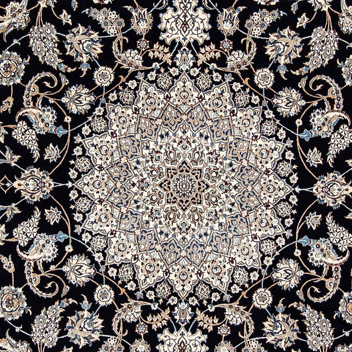 Perzisch tapijt - Nain - Premium - 310 x 202 cm - donkerblauw