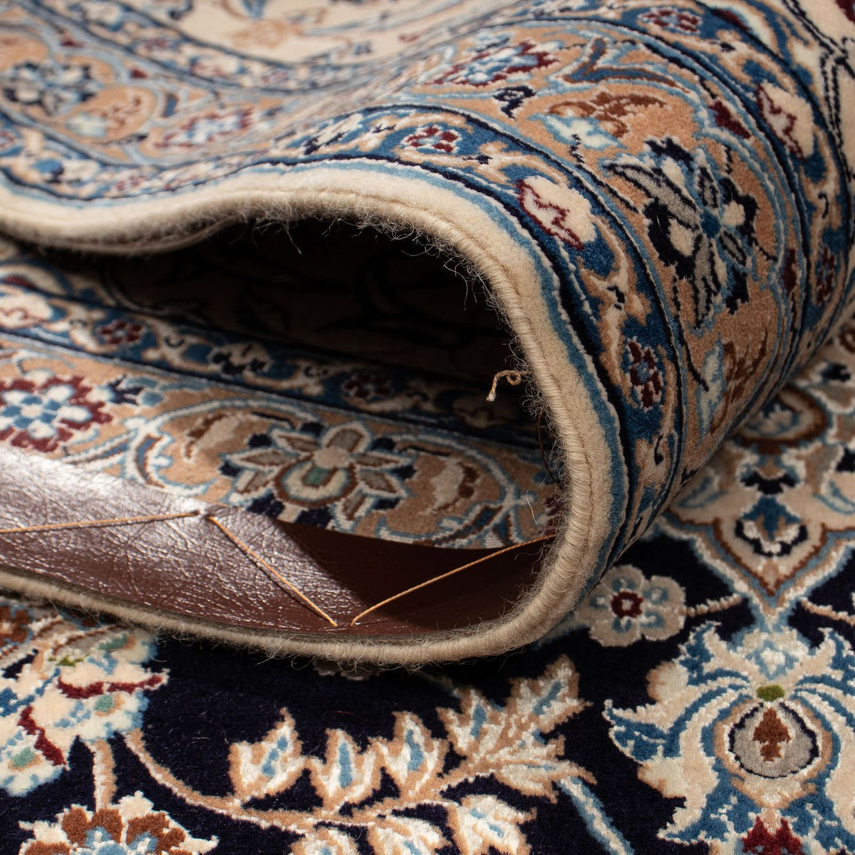 Perzisch tapijt - Nain - Premium - 310 x 202 cm - donkerblauw