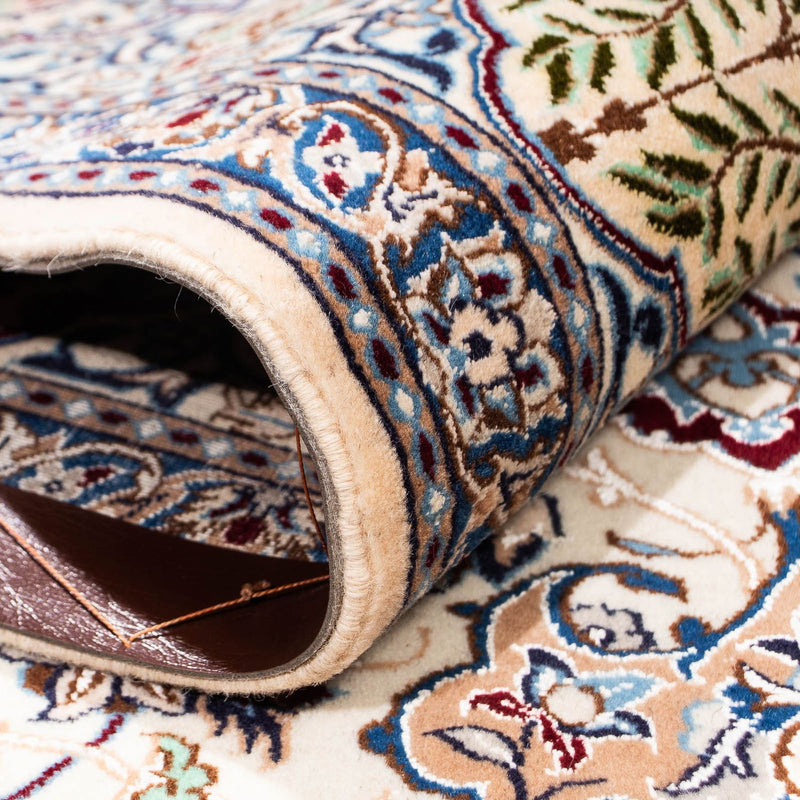 Perzisch tapijt - Nain - Koninklijk - 240 x 151 cm - beige