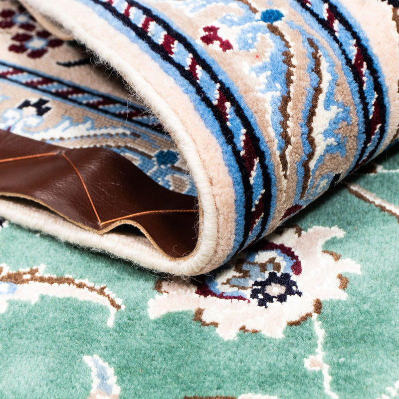 Perzisch tapijt - Nain - Koninklijk - 293 x 198 cm - groen