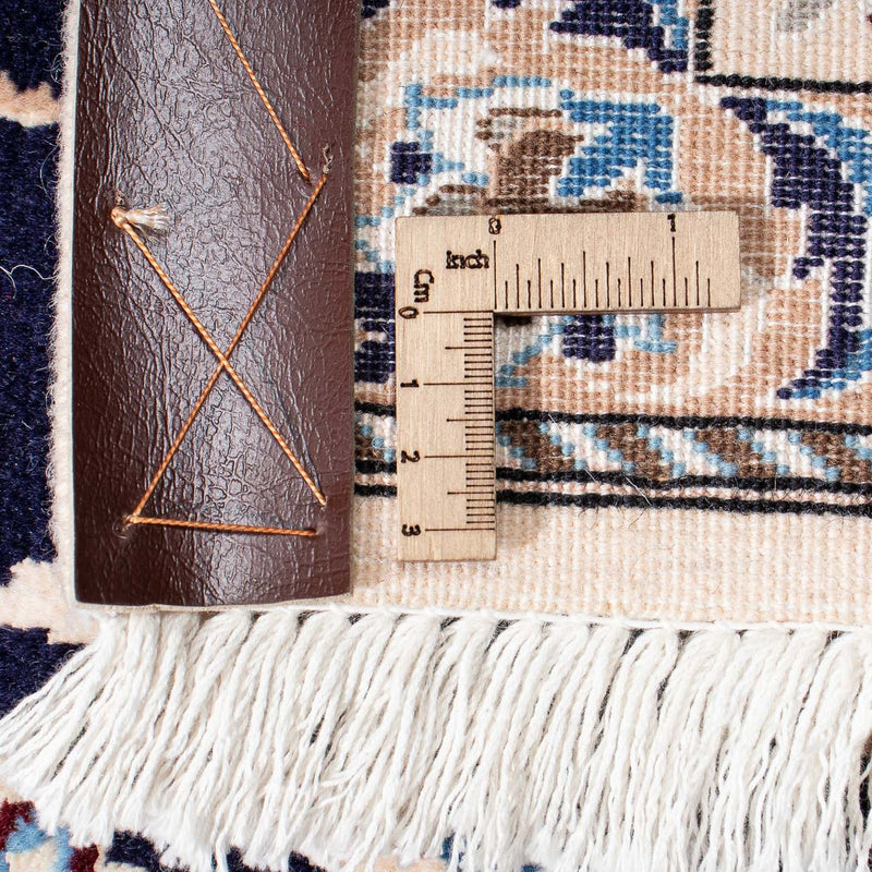 Perzisch tapijt - Nain - Koninklijk - 316 x 208 cm - donkerblauw