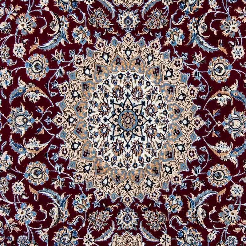 Perzisch tapijt - Nain - Koninklijk - 305 x 204 cm - rood