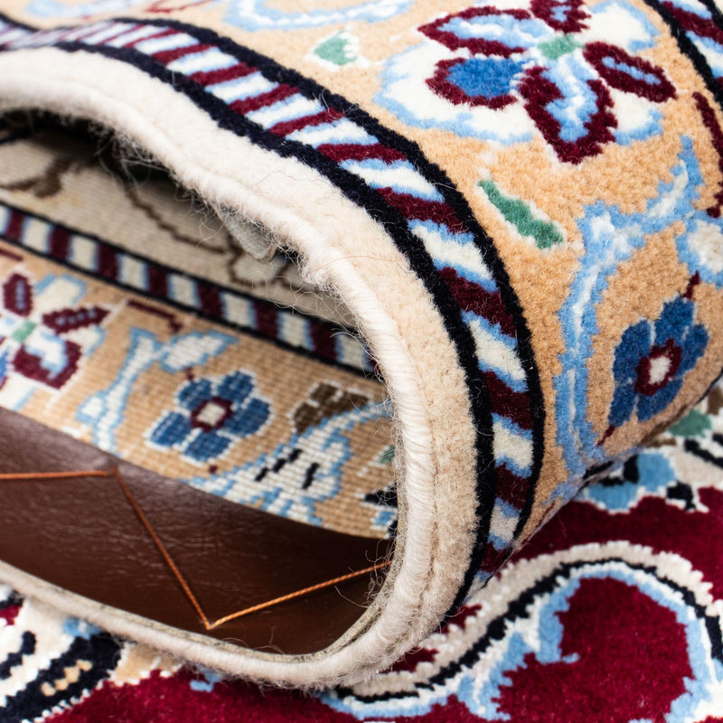 Perzisch tapijt - Nain - Koninklijk - 305 x 204 cm - rood