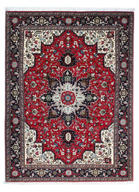 Perzisch tapijt - Tabriz - Royal - 212 x 154 cm - donkerrood