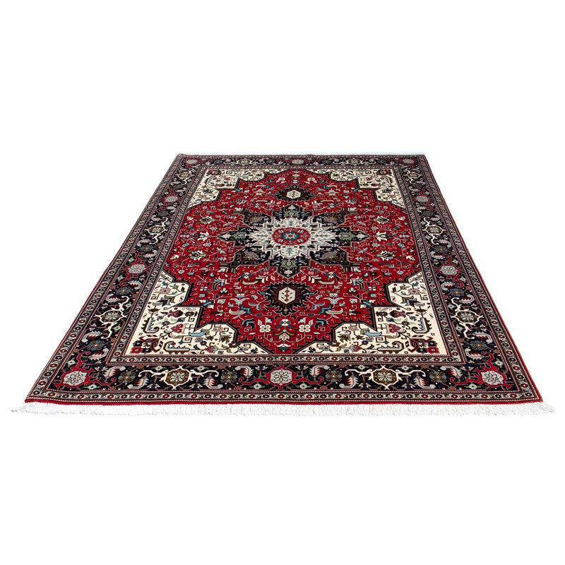 Perzisch tapijt - Tabriz - Royal - 212 x 154 cm - donkerrood