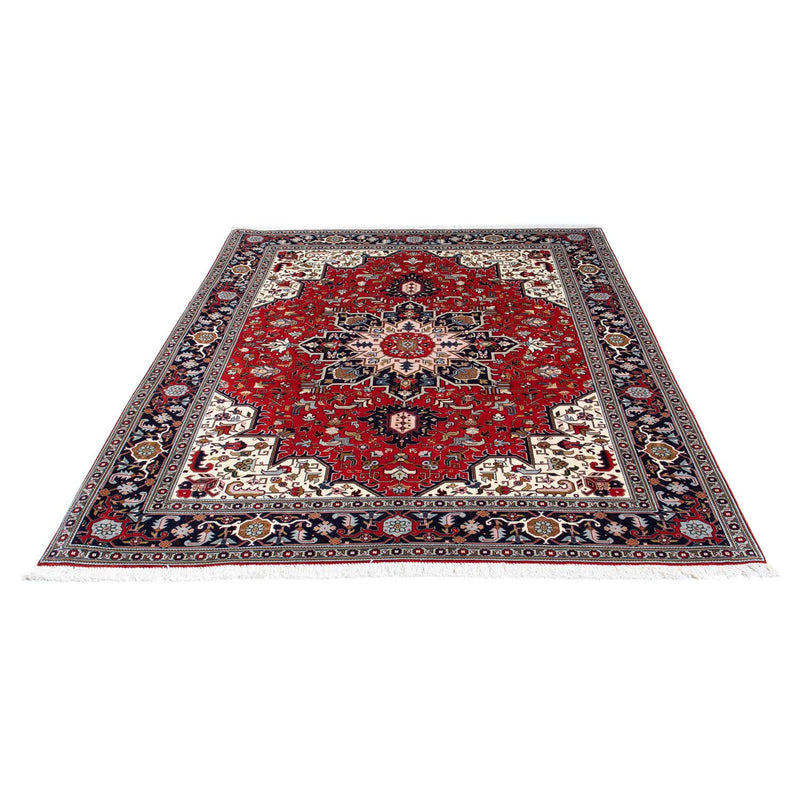 Perzisch tapijt - Tabriz - Royal - 196 x 152 cm - donkerrood