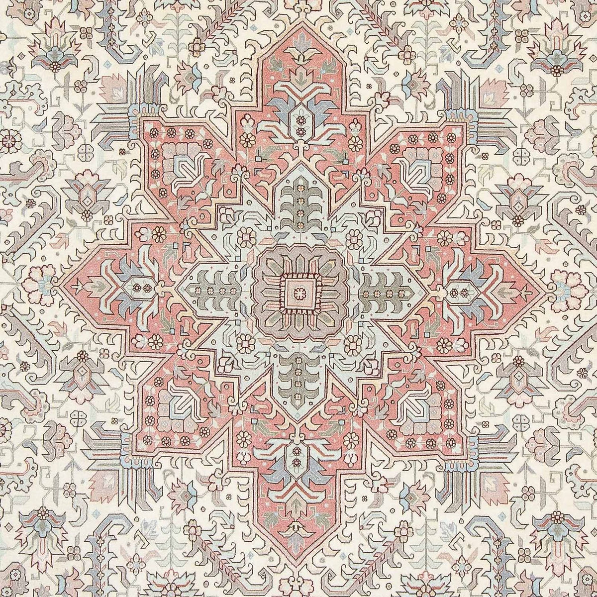 Perzisch tapijt - Tabriz - Royal - 310 x 206 cm - beige