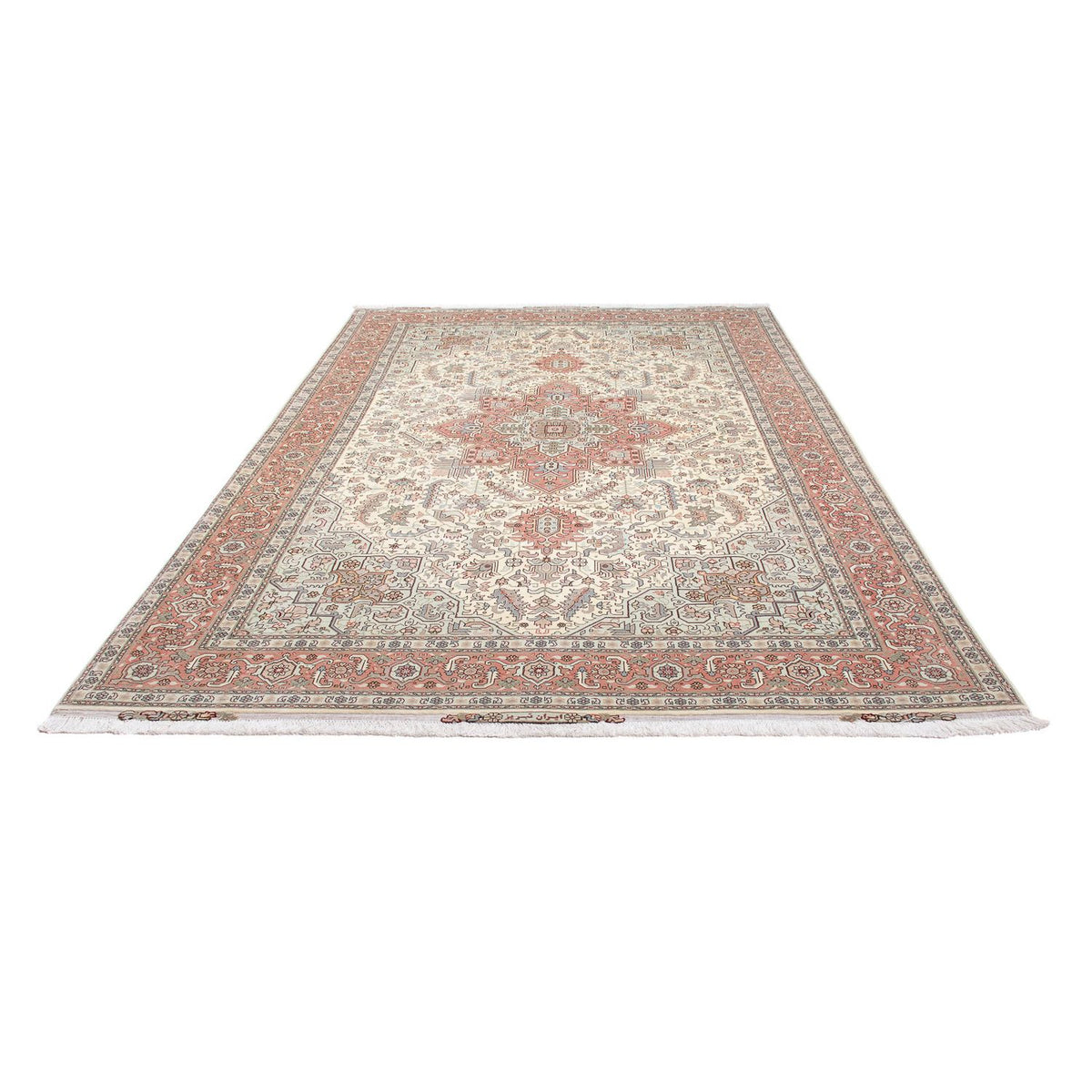 Perzisch tapijt - Tabriz - Royal - 310 x 206 cm - beige