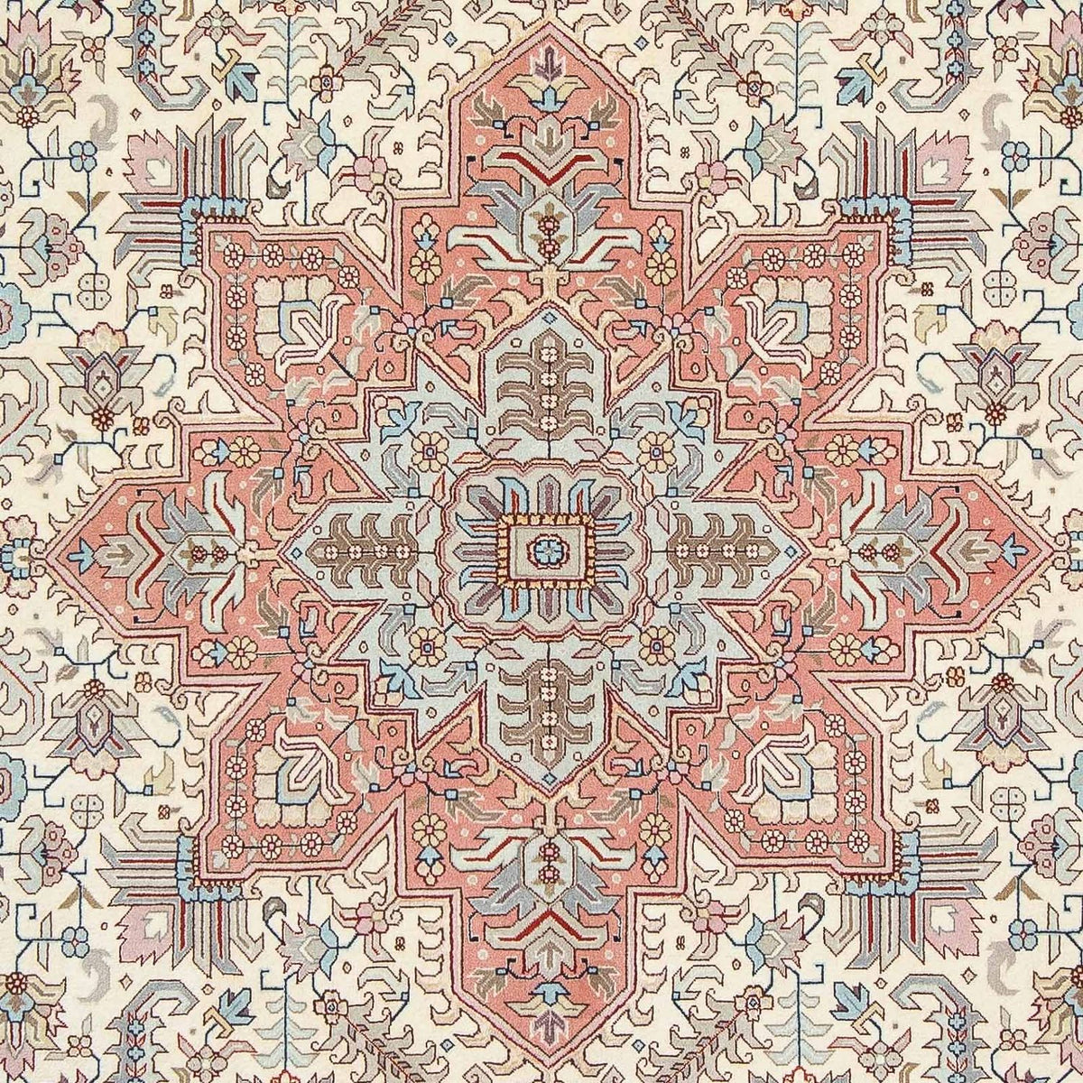 Perzisch tapijt - Tabriz - Royal - 310 x 204 cm - beige