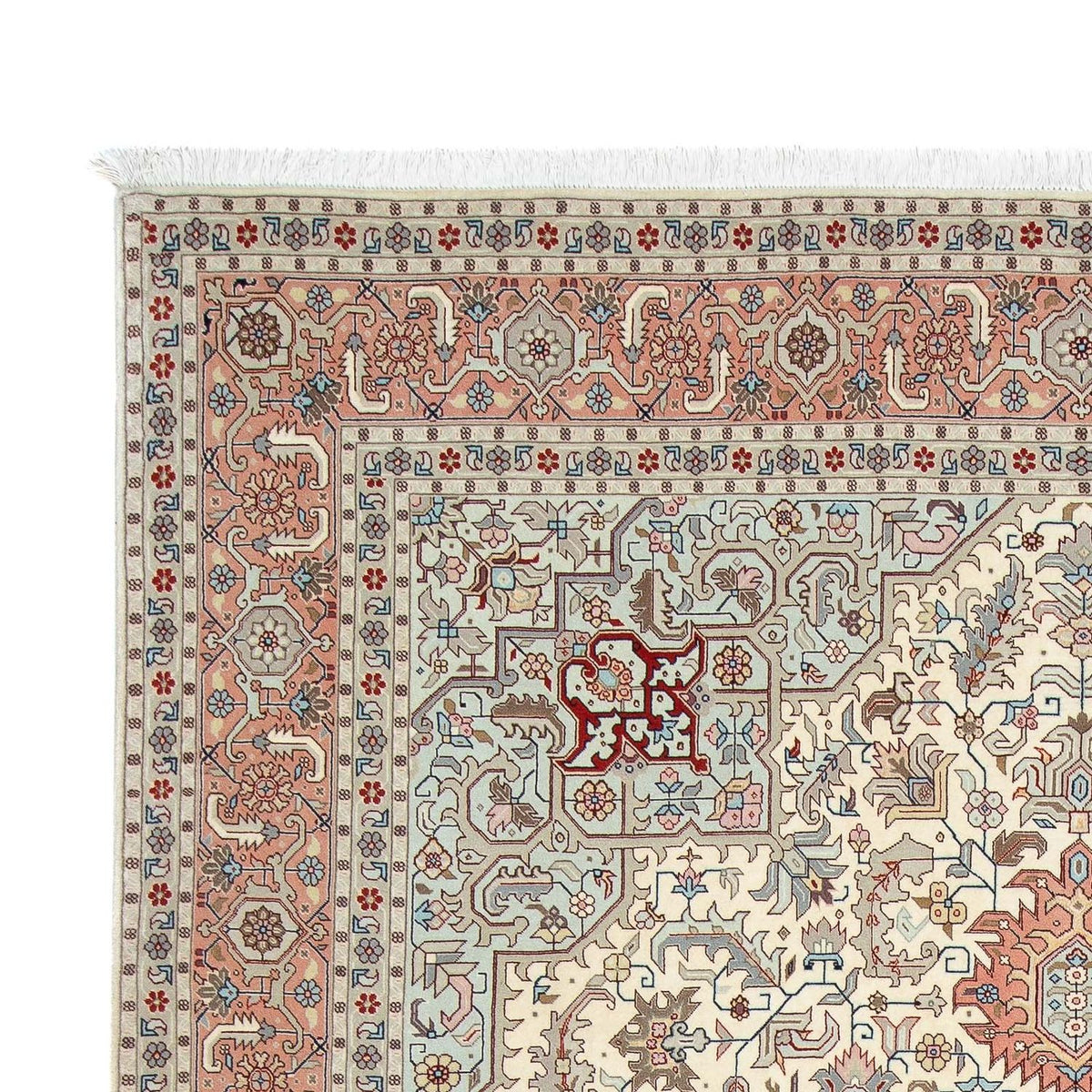 Perzisch tapijt - Tabriz - Royal - 310 x 204 cm - beige