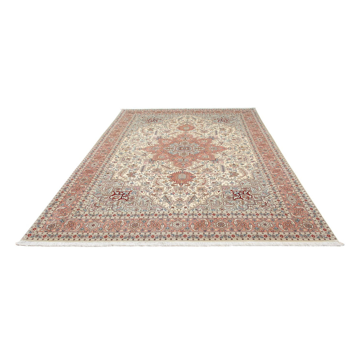 Perzisch tapijt - Tabriz - Royal - 310 x 204 cm - beige
