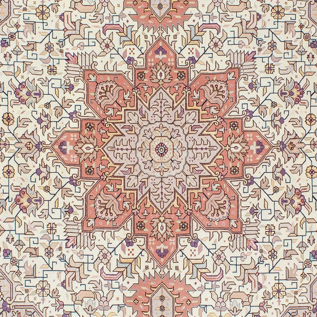 Perzisch tapijt - Tabriz - Royal - 212 x 151 cm - beige