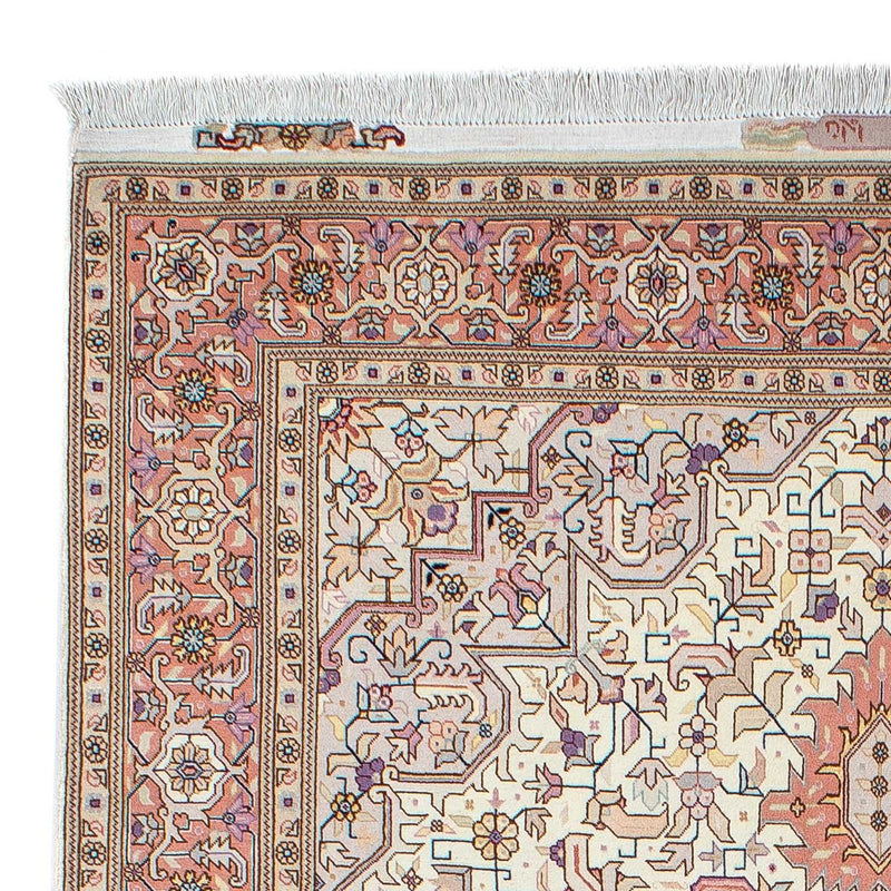 Perzisch tapijt - Tabriz - Royal - 212 x 151 cm - beige