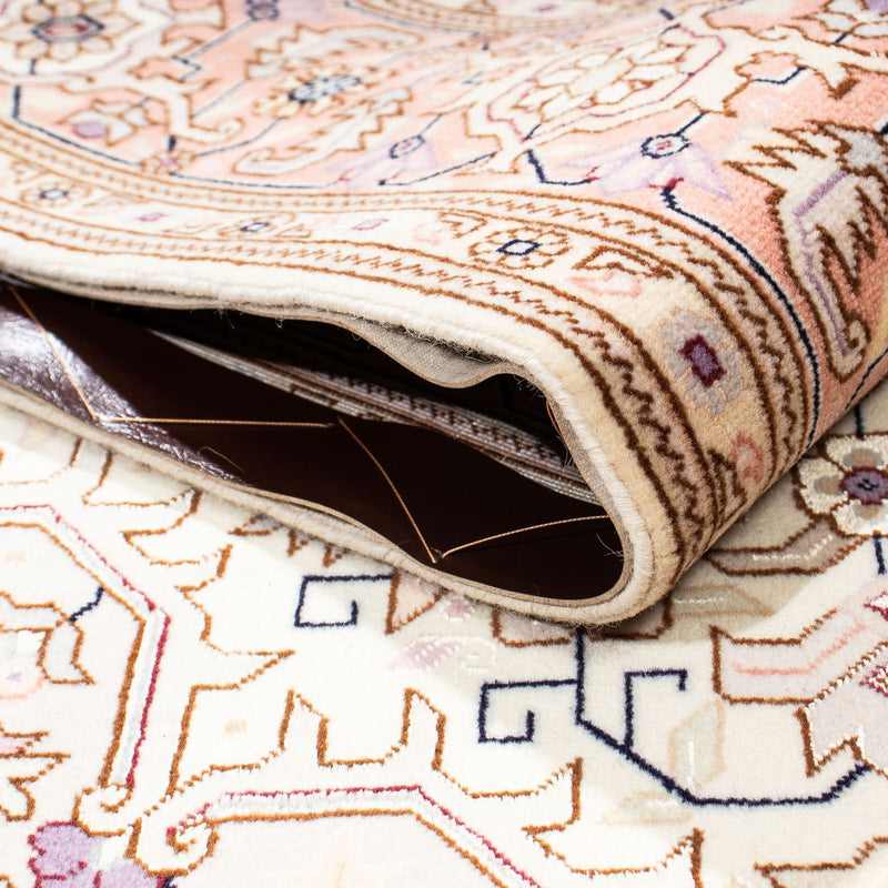 Perzisch tapijt - Tabriz - Royal - 212 x 151 cm - beige