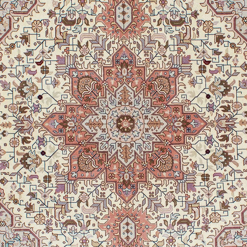 Perzisch tapijt - Tabriz - Royal - 208 x 156 cm - beige