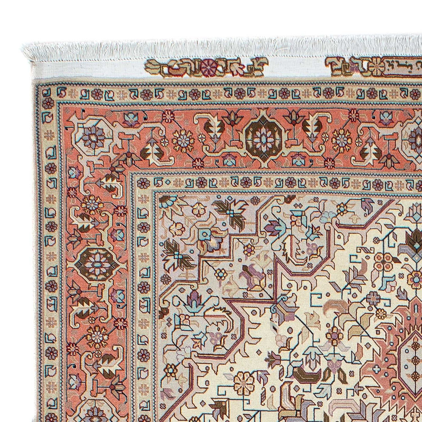 Tabriz - 50 Raj Tapijt 208x156cm - Perzisch tapijt