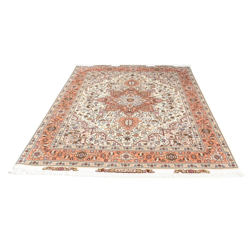 Perzisch tapijt - Tabriz - Royal - 208 x 156 cm - beige