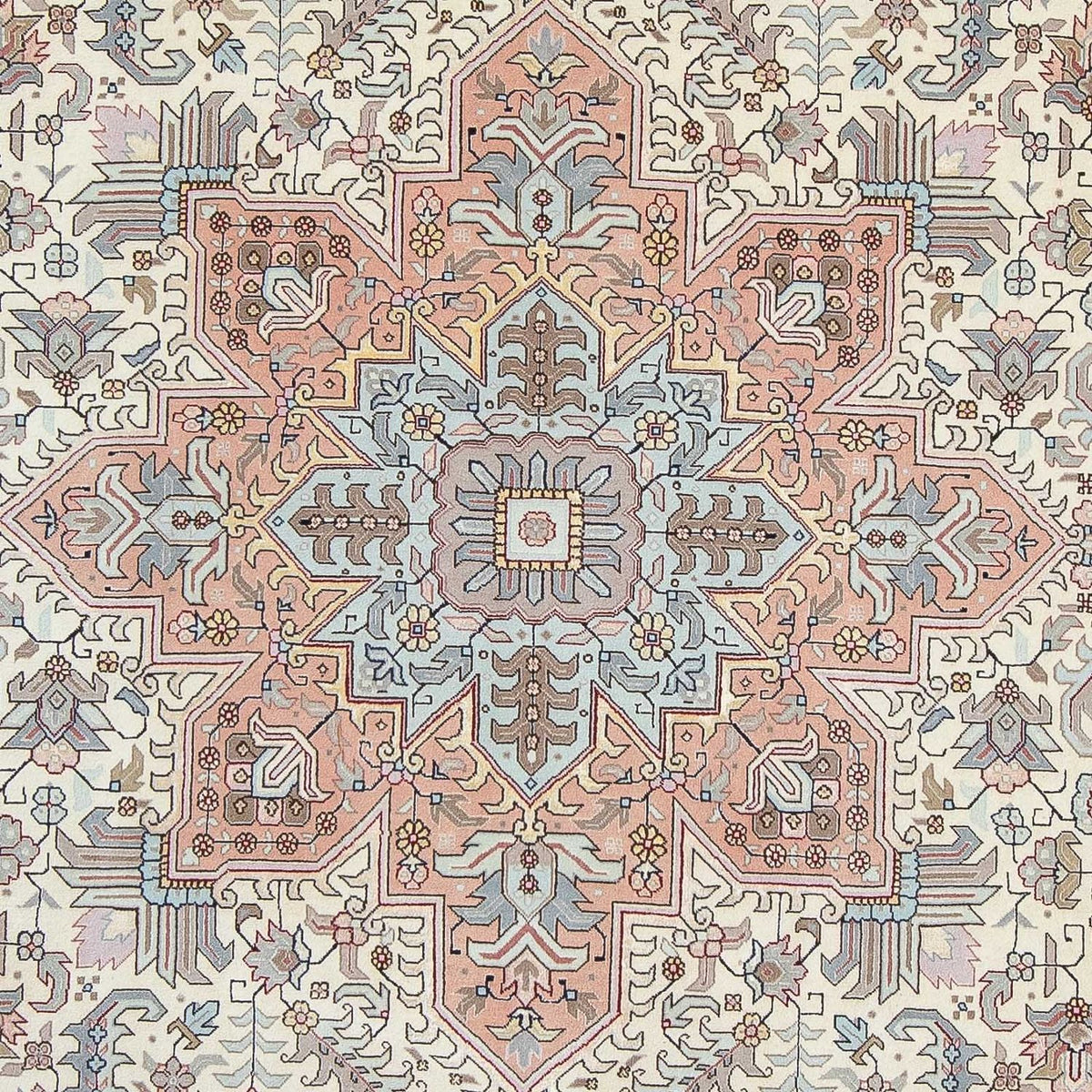 Perzisch tapijt - Tabriz - Royal - 304 x 212 cm - beige