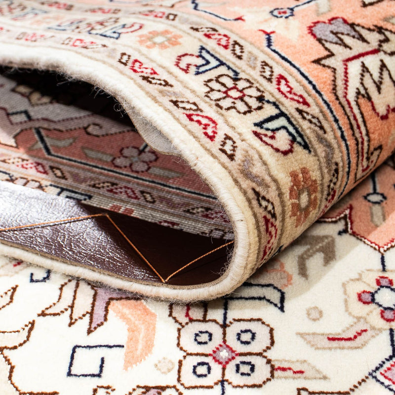 Perzisch tapijt - Tabriz - Royal - 208 x 154 cm - beige