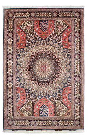 Perzisch tapijt - Tabriz - Royal - 263 x 174 cm - veelkleurig