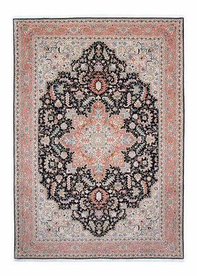 Perzisch tapijt - Tabriz - Royal - 300 x 204 cm - donkerblauw