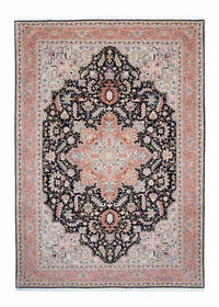 Perzisch tapijt - Tabriz - Royal - 300 x 204 cm - donkerblauw