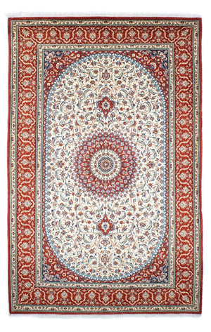 Perzisch tapijt - Ghom - 248 x 157 cm - rood