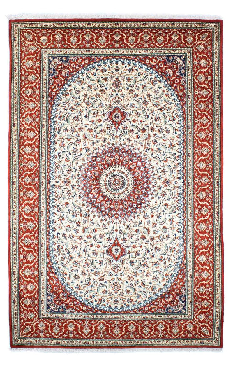 Perzisch tapijt - Ghom - 248 x 157 cm - rood