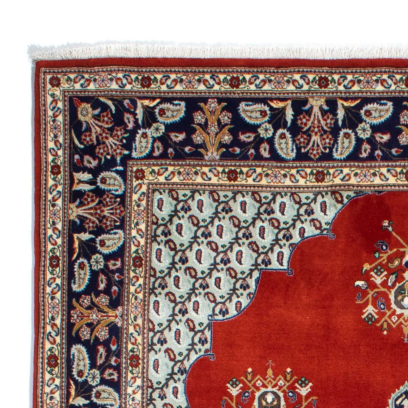Qom Tapijt 243x179cm - Perzisch tapijt