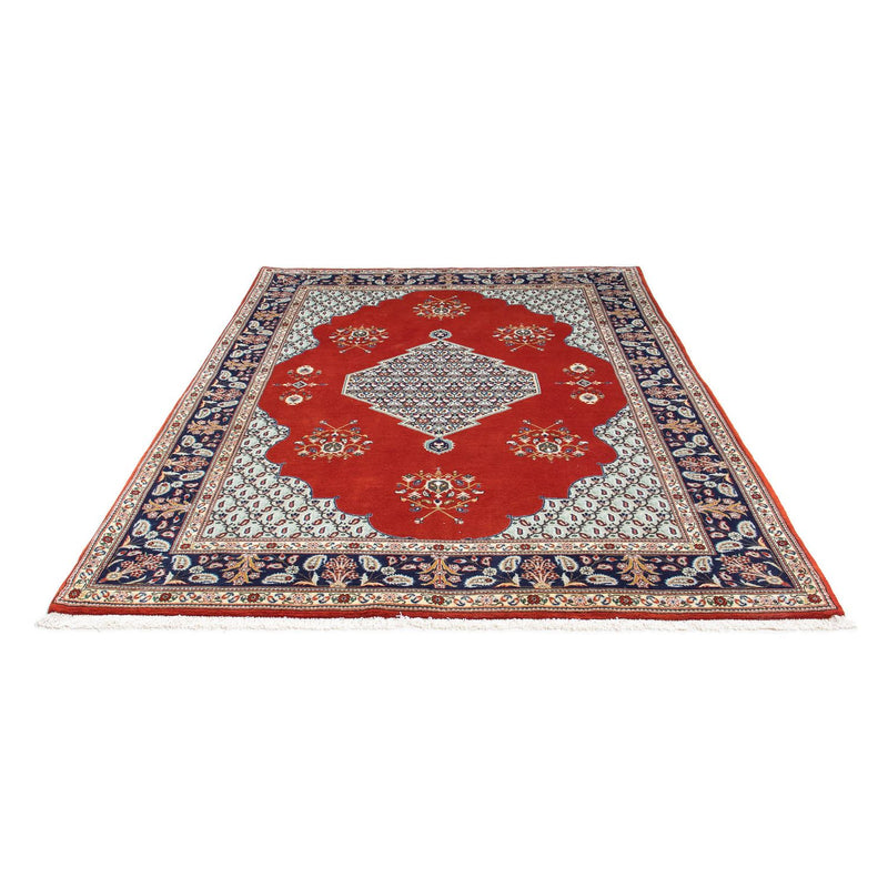 Perzisch tapijt - Ghom - 243 x 179 cm - donkerrood