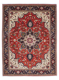 Perzisch tapijt - Tabriz - Royal - 205 x 152 cm - donkerrood
