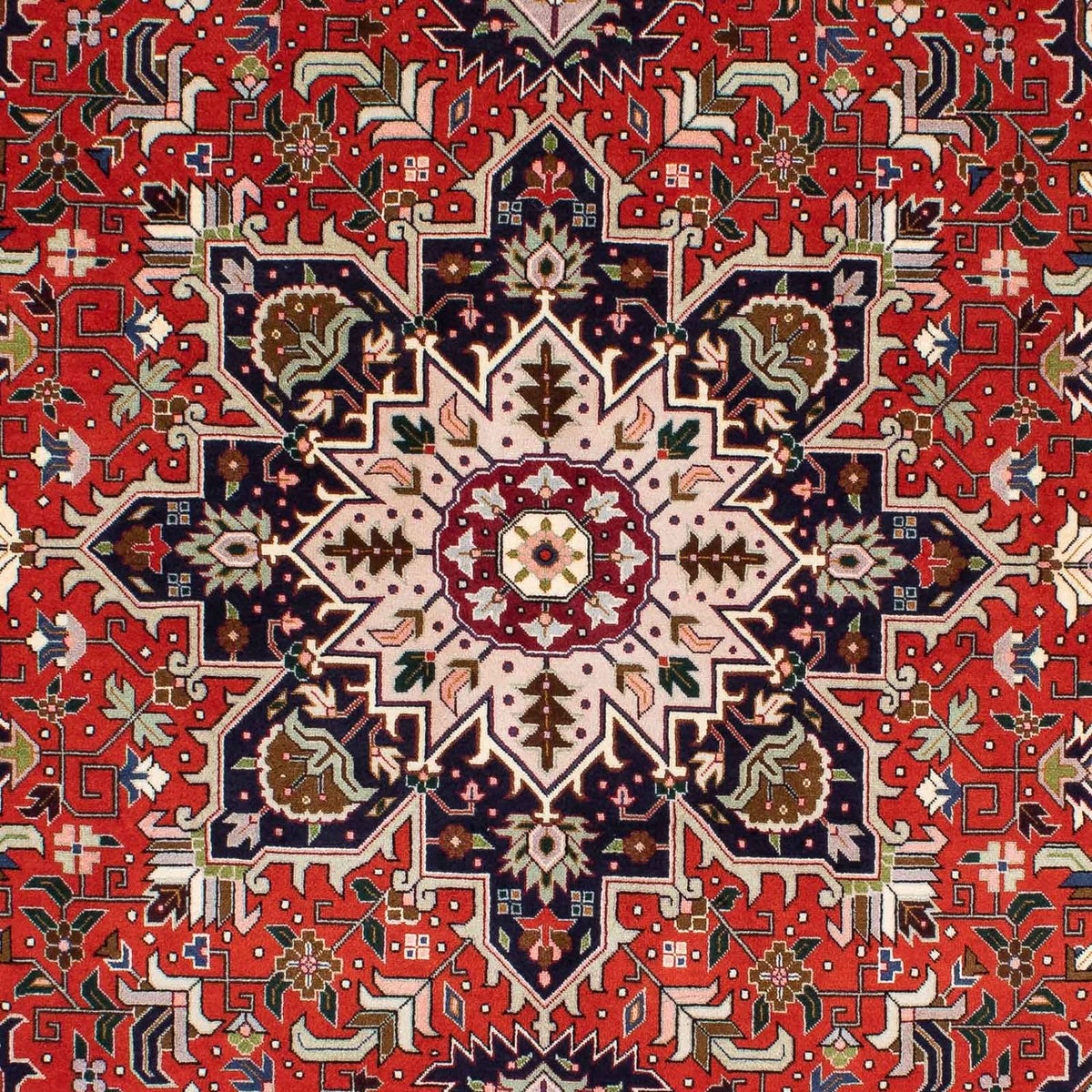 Perzisch tapijt - Tabriz - Royal - 205 x 152 cm - donkerrood