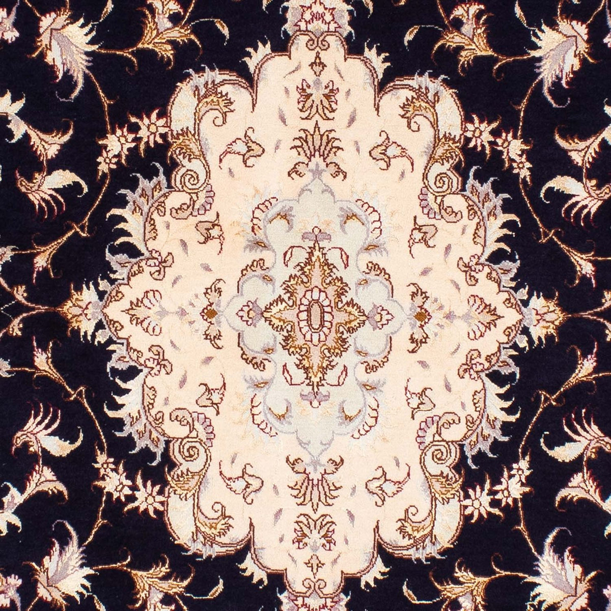 Perzisch tapijt - Tabriz - Royal - 240 x 167 cm - donkerblauw