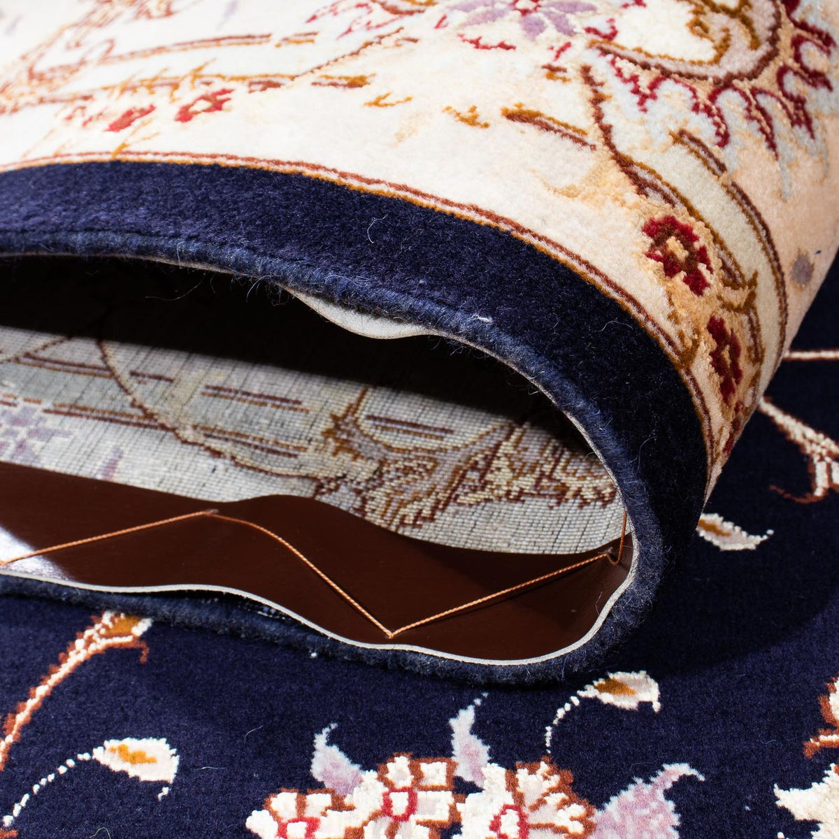 Perzisch tapijt - Tabriz - Royal - 240 x 167 cm - donkerblauw