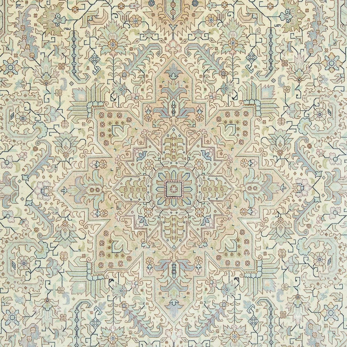 Perzisch tapijt - Tabriz - Royal - 306 x 203 cm - veelkleurig