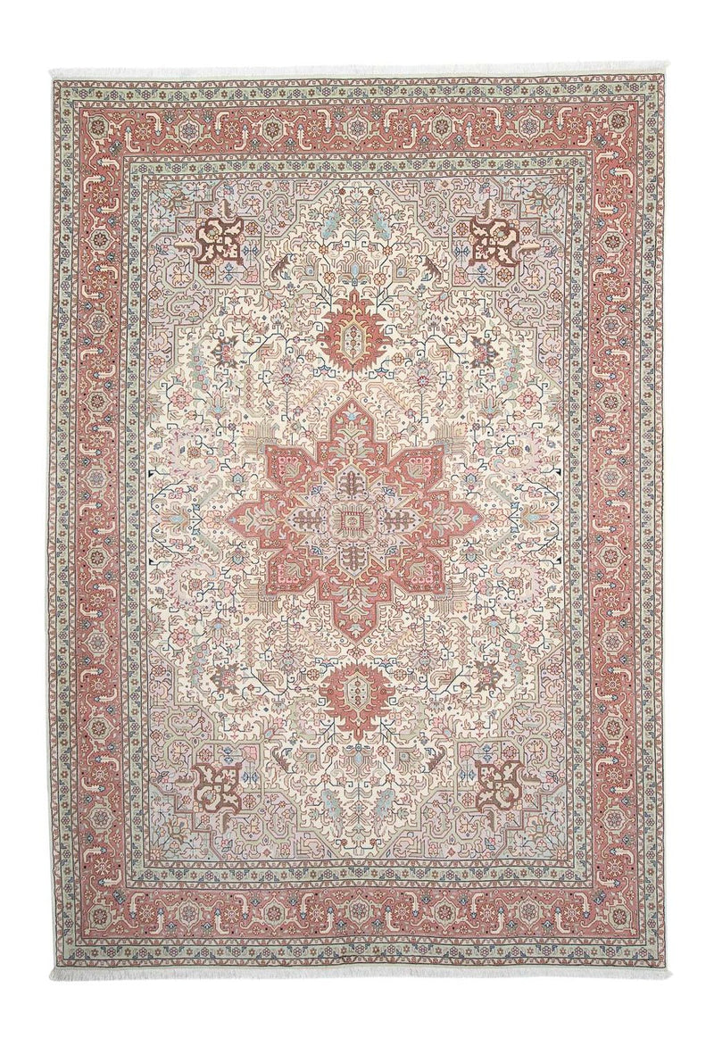 Perzisch tapijt - Tabriz - Royal - 303 x 207 cm - beige