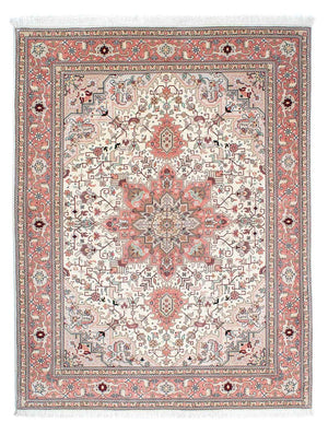 Perzisch tapijt - Tabriz - Royal - 200 x 150 cm - beige