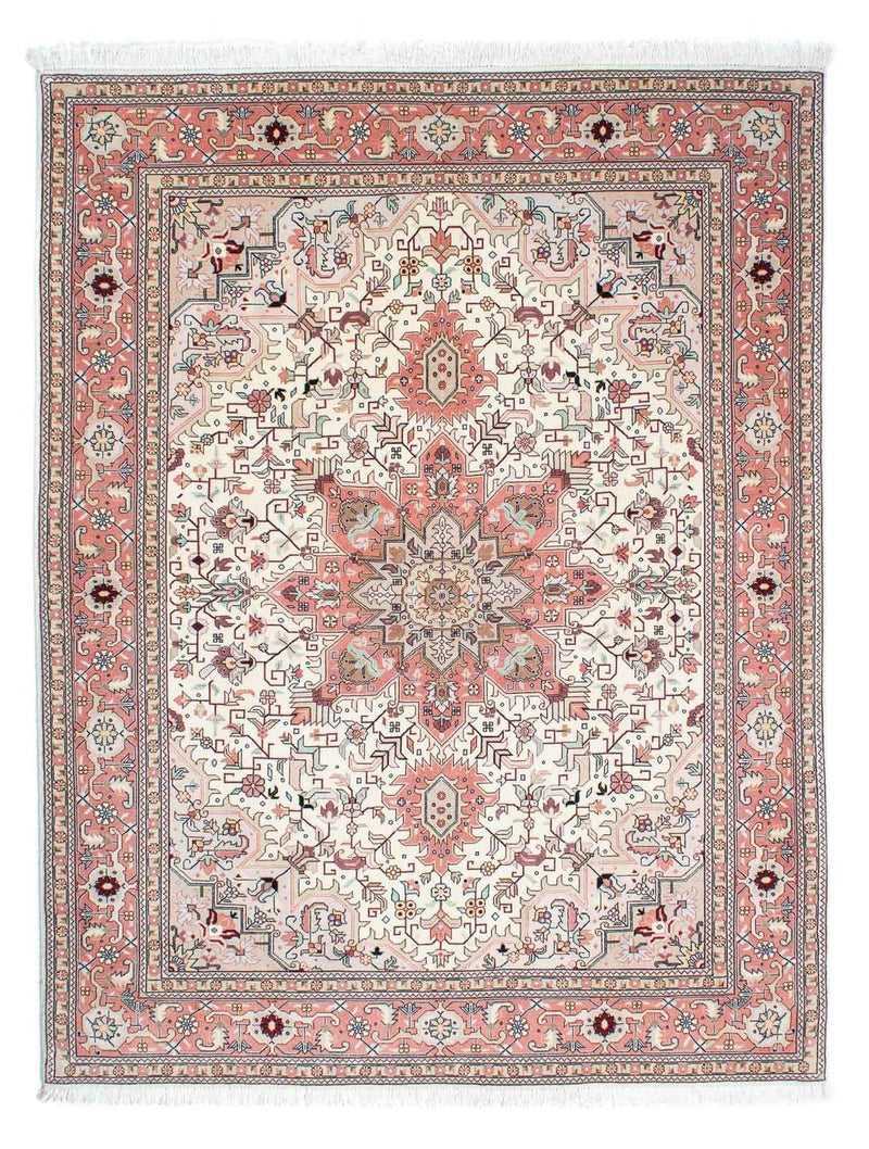 Perzisch tapijt - Tabriz - Royal - 200 x 150 cm - beige