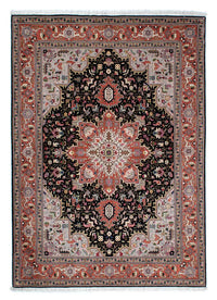 Perzisch tapijt - Tabriz - Royal - 212 x 152 cm - donkerblauw